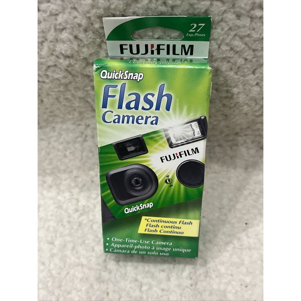 Fujifilm QuickSnap 400 35mm Single Use‎ Flash Film Camera 01/2025